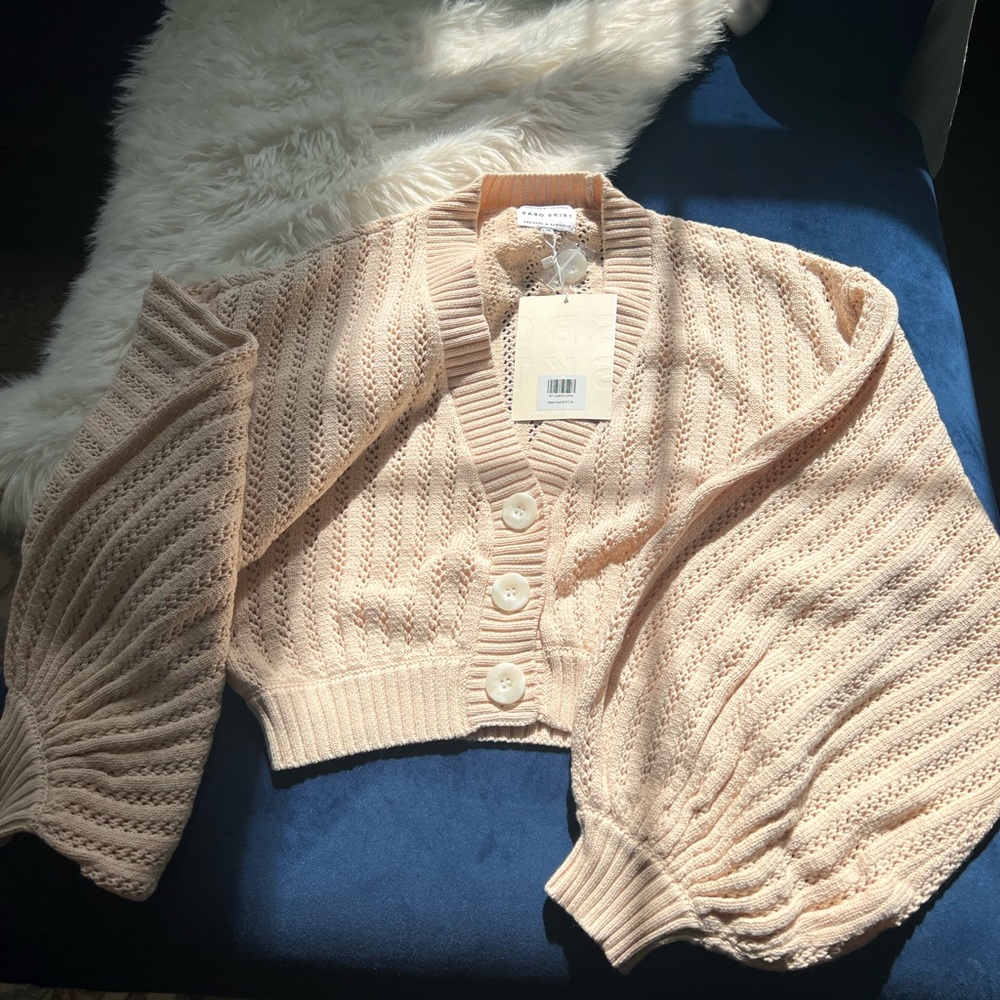 NWT Sabo Skirt Basia Cardi